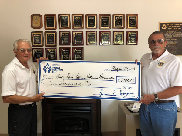 MTNG donates to Dayton Vietnam Vets