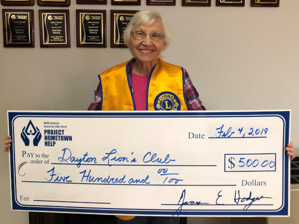 MTNG donates to Lions Club