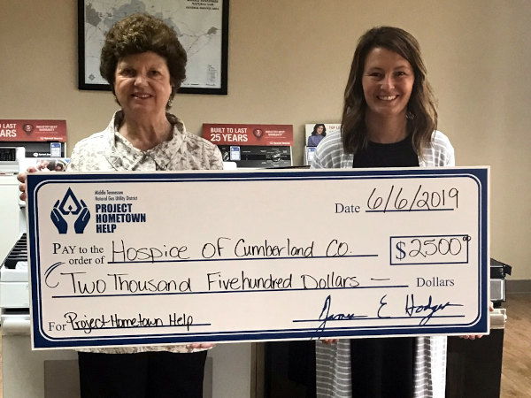 MTNG donates to Cumberland County Hospice