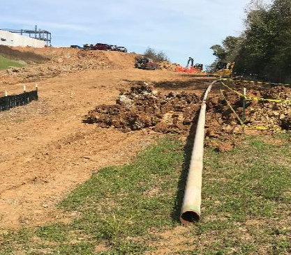 MTNG Pipeline under Construction